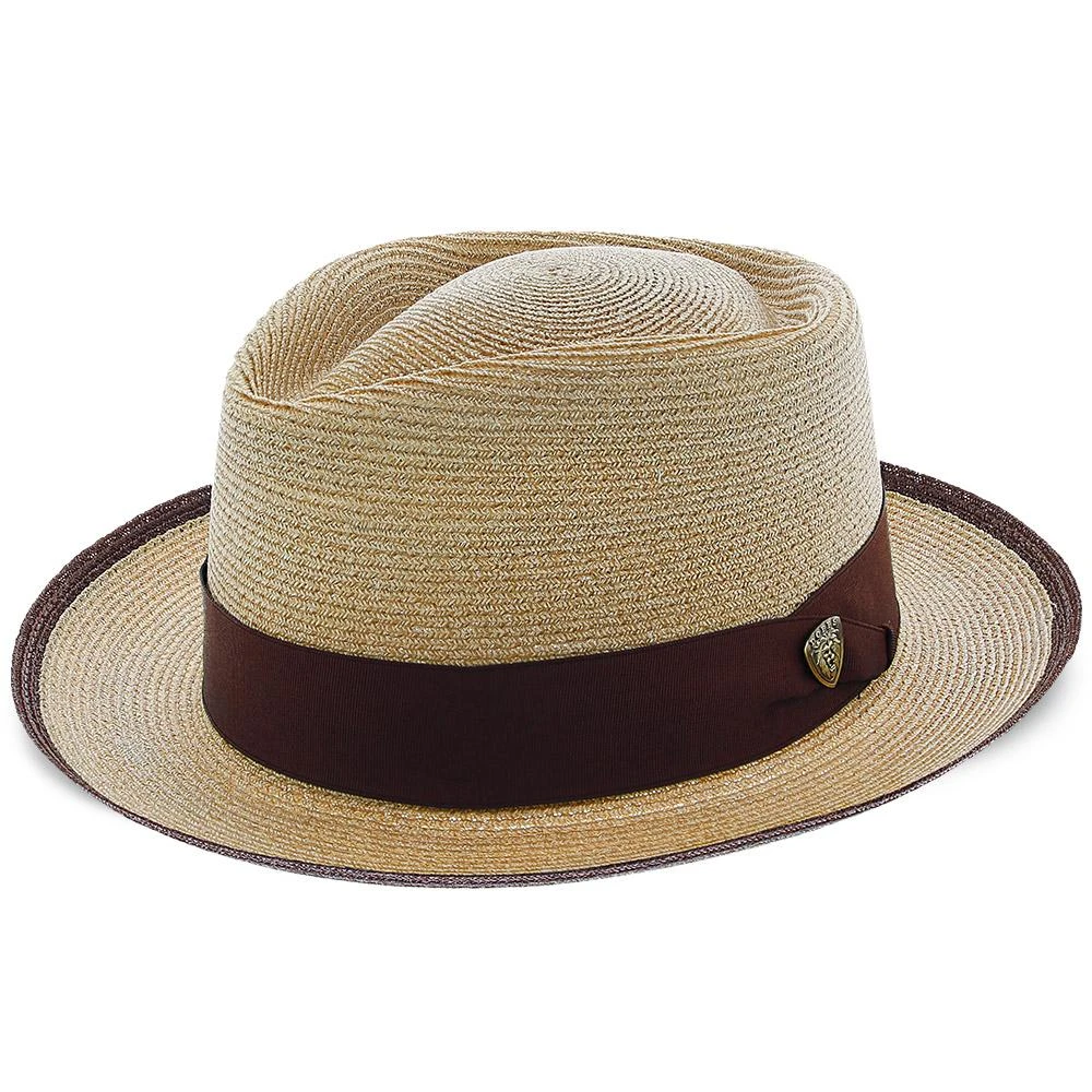 The Lineup - Dobbs Hemp Straw Fedora Hat 4 The Lineup - Dobbs Hemp Straw Fedora Hat - Image 4