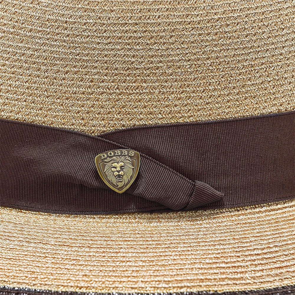 The Lineup - Dobbs Hemp Straw Fedora Hat 14 The Lineup - Dobbs Hemp Straw Fedora Hat - Image 14