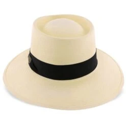 St Charles - Dobbs Shantung Panama Hat -Bailey Store dobbs panama st charles dobbs shantung panama hat hat 16524601786508