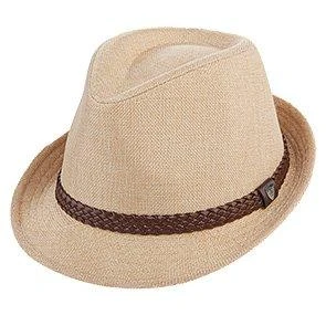 Dorfman Pacific Teetotaler Straw Fedora Hat 5 Dorfman Pacific Teetotaler Straw Fedora Hat - Image 5