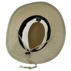 Navigator - Dorfman Pacific Polyester Crushable Outback Hat -Bailey Store dorfman pacific outback navigator dorfman pacific khaki comfy polyester outback hat hat 16524602179724