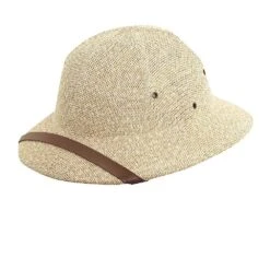 Bindi - DPC MS414 Tan & White Twisted Toyo Pith Helmet -Bailey Store dorfman pacific pith helmet tan white one size fits most bindi dpc ms414 tan white twisted toyo pith helmet hat 16524326469772