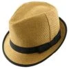 Ego - DPC LS172 Toyo Straw Fedora Hat