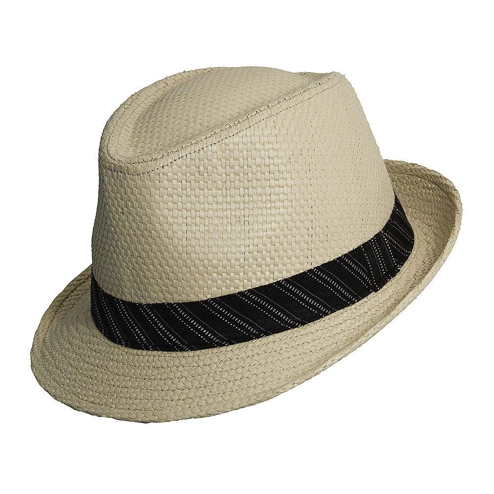 Central - DPC MS177 Sand Matte Toyo Fedora Hat 4 Central - DPC MS177 Sand Matte Toyo Fedora Hat - Image 4