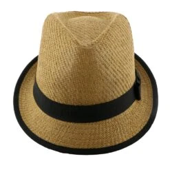 Ego - DPC LS172 Toyo Straw Fedora Hat -Bailey Store dorfman pacific trilby ego dpc ls172 ivory matte toyo straw fedora hat hat 16524469076108