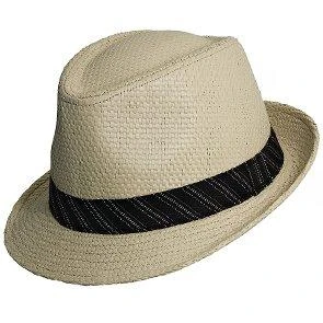 Central - DPC MS177 Sand Matte Toyo Fedora Hat 6 Central - DPC MS177 Sand Matte Toyo Fedora Hat - Image 6