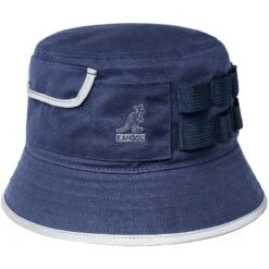 Waxed Utility Bucket - Kangol Cotton Bucket Hat -Bailey Store f79122256459fe40238d0525d33c1e7d