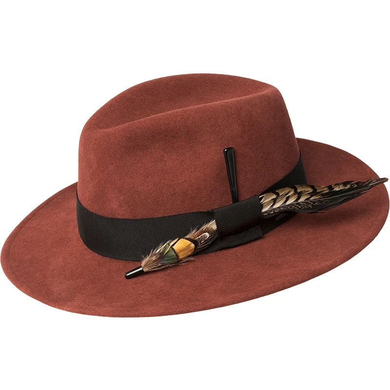 Burnell - Bailey Wool Fedora Hat 6 Burnell - Bailey Wool Fedora Hat - Image 6