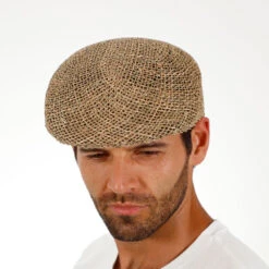 Clyde - DPC 916 Twisted Seagrass Straw Ivy Cap -Bailey Store h 916 nat 2