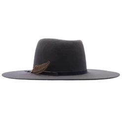 Biltmore Moon Stone Wool Wide Brim Fedora Hat -Bailey Store h bf03fg granite 5a
