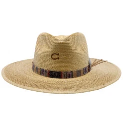 Saltillo - Charlie 1 Horse Straw Fedora Hat -Bailey Store h csslto copper 1a