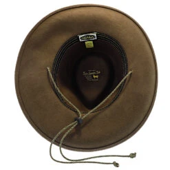 Tempest - Scala Crushable Wool Felt Outback Hat -Bailey Store h df212 kaki 6a