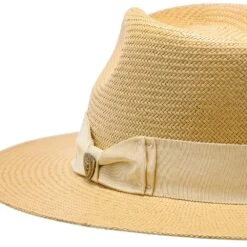 Estate - Dobbs Straw Fedora Hat 31 Estate - Dobbs Straw Fedora Hat -Bailey Store h dseste tan 5a
