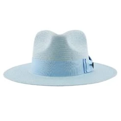 Estate - Dobbs Straw Fedora Hat 25 Estate - Dobbs Straw Fedora Hat -Bailey Store h dseste turq 1a