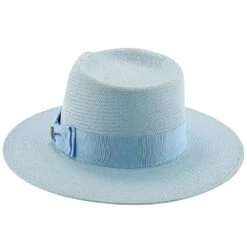 Estate - Dobbs Straw Fedora Hat 36 Estate - Dobbs Straw Fedora Hat -Bailey Store h dseste turq 5a
