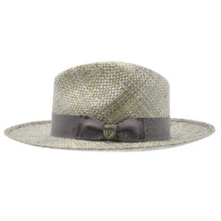 Summertime Stroll - Dobbs Straw Fedora Hat (Limited Edition) -Bailey Store h dssmts steel 2a