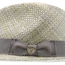 Summertime Stroll - Dobbs Straw Fedora Hat (Limited Edition) -Bailey Store h dssmts steel 4a
