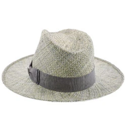 Summertime Stroll - Dobbs Straw Fedora Hat (Limited Edition) -Bailey Store h dssmts steel 5a