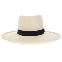 San Juan - Dobbs Shantung Straw Fedora Hat 15 San Juan - Dobbs Shantung Straw Fedora Hat -Bailey Store h dssnjn nat 2a