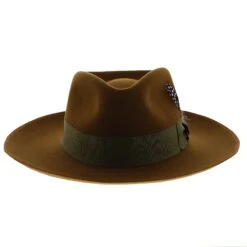 Cool Kid - Dobbs Wool Felt Fedora Hat -Bailey Store h dwcokdb cognac 1