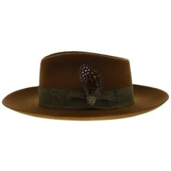 Cool Kid - Dobbs Wool Felt Fedora Hat -Bailey Store h dwcokdb cognac 2