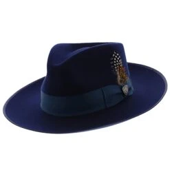 Cool Kid - Dobbs Wool Felt Fedora Hat -Bailey Store h dwcokdb navy 0