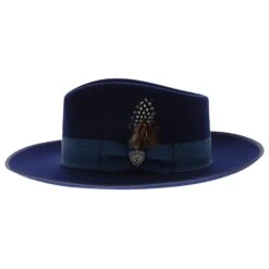 Cool Kid - Dobbs Wool Felt Fedora Hat -Bailey Store h dwcokdb navy 2