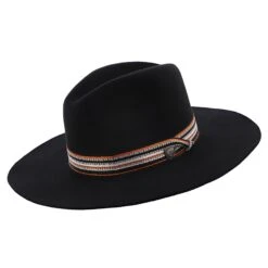 Rocco - Dobbs Wool Felt Fedora Hat 26 Rocco - Dobbs Wool Felt Fedora Hat -Bailey Store h dwroco black 0 f1f934d3 7162 41d8 adf9 75d175d262a6