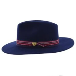 Rocco - Dobbs Wool Felt Fedora Hat 19 Rocco - Dobbs Wool Felt Fedora Hat -Bailey Store h dwroco navy 2