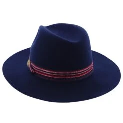 Rocco - Dobbs Wool Felt Fedora Hat 22 Rocco - Dobbs Wool Felt Fedora Hat -Bailey Store h dwroco navy 3