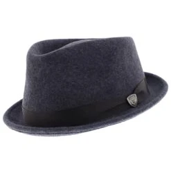 Shorty - Dobbs Wool Felt Fedora Hat -Bailey Store h dwshty grey 0 2cc6d416 a5cb 493c b78a 58fc07b1348c