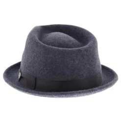 Shorty - Dobbs Wool Felt Fedora Hat -Bailey Store h dwshty grey 3