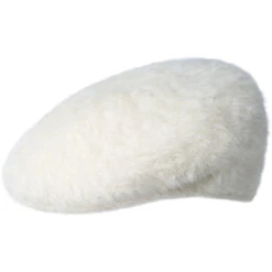 Furgora 504 - Kangol Angora Flat Cap -Bailey Store h k3016st ivory