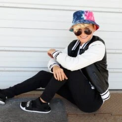 Kangol Tie Dye Cotton Bucket Hat -Bailey Store h k4359 tiedie kait 3