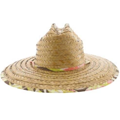 Palm Island - Natural Buri Braid Lifeguard Wide Brim Hat 9 Palm Island - Natural Buri Braid Lifeguard Wide Brim Hat -Bailey Store h ls252 nat 1