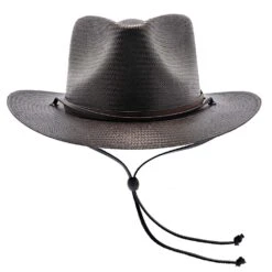 Belgrade - Stetson Shantung Straw Western Hat -Bailey Store h osblgd blk 2a