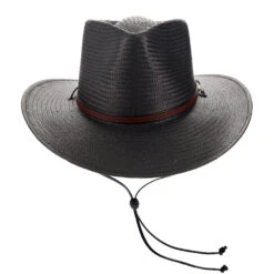 Belgrade - Stetson Shantung Straw Western Hat -Bailey Store h osblgd blk 2a 80a7bef2 d270 44ce b678 4687323a9168