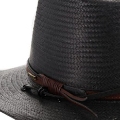 Belgrade - Stetson Shantung Straw Western Hat -Bailey Store h osblgd blk 4a 229ea9ba fd8e 4e5f af14 08b66e75db9b
