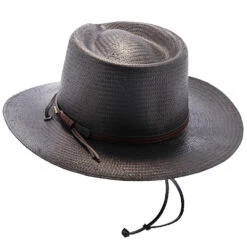 Belgrade - Stetson Shantung Straw Western Hat -Bailey Store h osblgd blk 6a