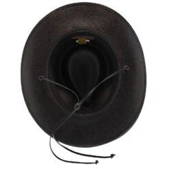 Belgrade - Stetson Shantung Straw Western Hat -Bailey Store h osblgd blk 7a
