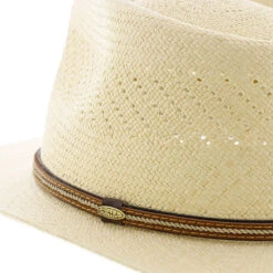 The Seton - Scala P221 Natural Panama Outback Hat -Bailey Store h p221 4