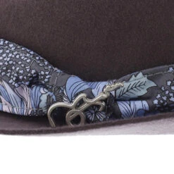 Accord - Santana Wool Felt Fedora Hat -Bailey Store h san371 grey 5