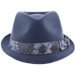 Accord - Santana Wool Felt Fedora Hat -Bailey Store h san371 mist 1