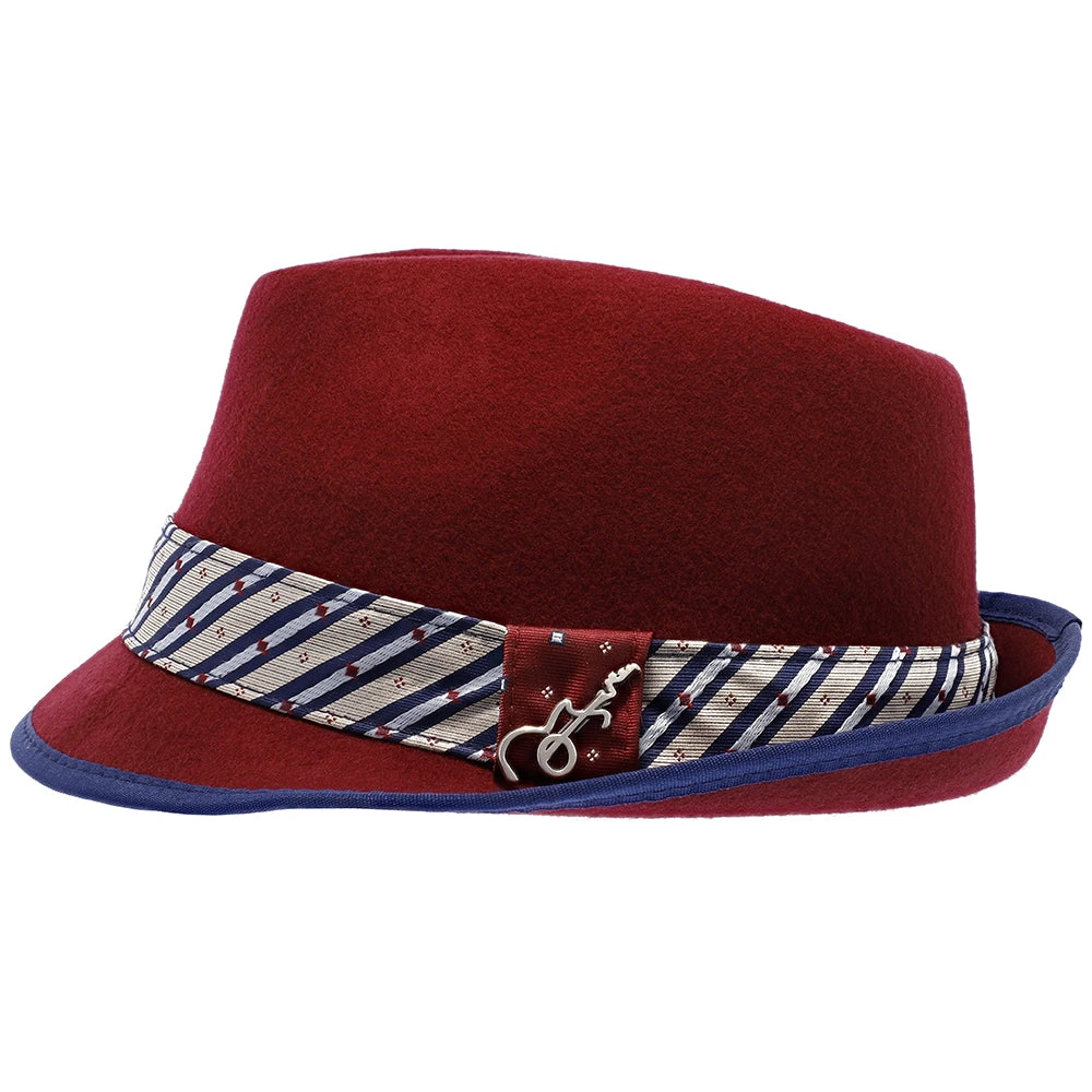 Notes - Santana Wool Felt Fedora Hat 12 Notes - Santana Wool Felt Fedora Hat - Image 12