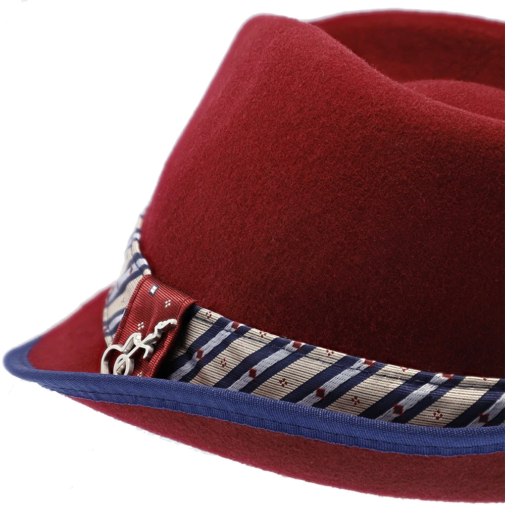 Notes - Santana Wool Felt Fedora Hat 16 Notes - Santana Wool Felt Fedora Hat - Image 16