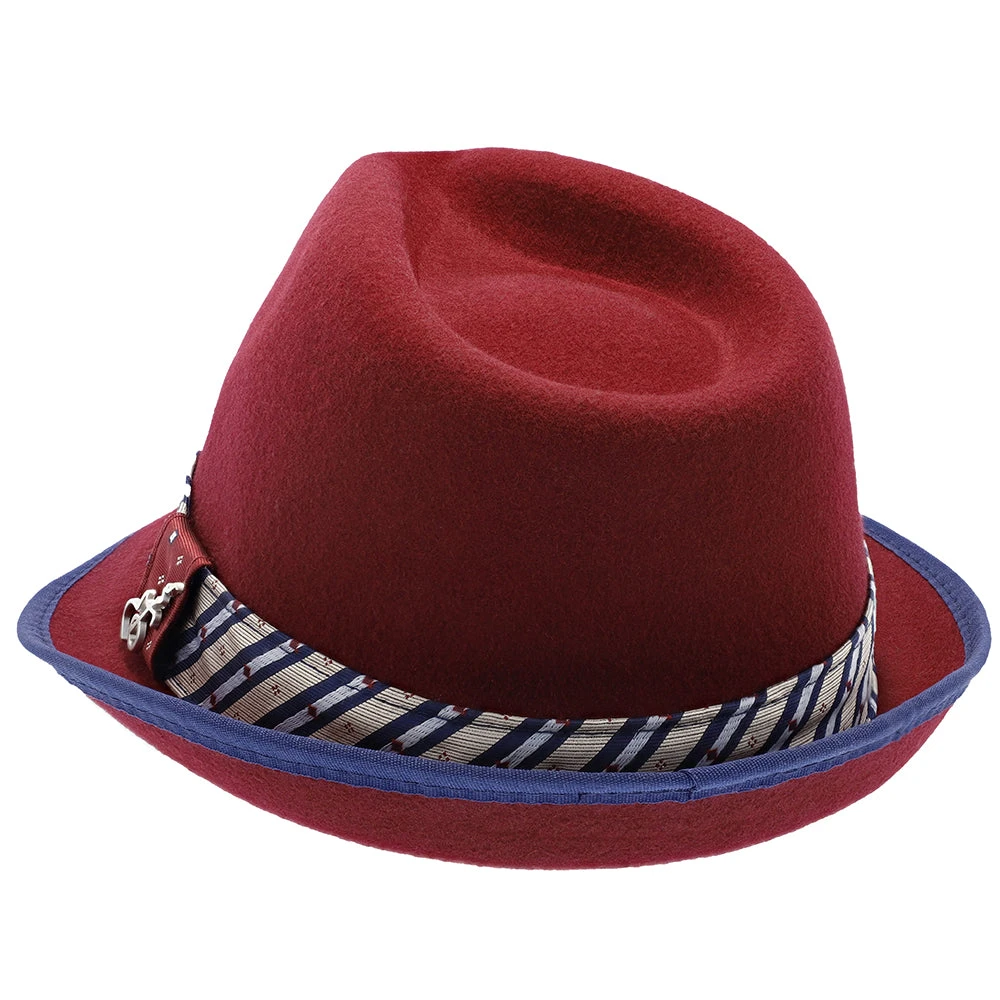 Notes - Santana Wool Felt Fedora Hat 18 Notes - Santana Wool Felt Fedora Hat - Image 18