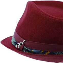 Selbo - Santana Wool Felt Fedora Hat 35 Selbo - Santana Wool Felt Fedora Hat -Bailey Store h san397 burg 4a