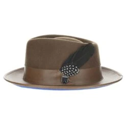Provo - Stacy Adams Wool Felt Fedora Hat 16 Provo - Stacy Adams Wool Felt Fedora Hat -Bailey Store h saw708 brn 2a