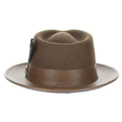 Provo - Stacy Adams Wool Felt Fedora Hat 17 Provo - Stacy Adams Wool Felt Fedora Hat -Bailey Store h saw708 brn 3a
