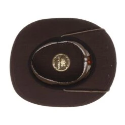 Stetson Mesh Covered Nylon Safari Gambler Hat -Bailey Store h stc205 walnut 03